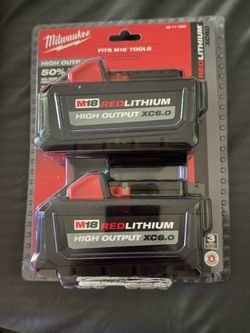 Milwaukee batteries