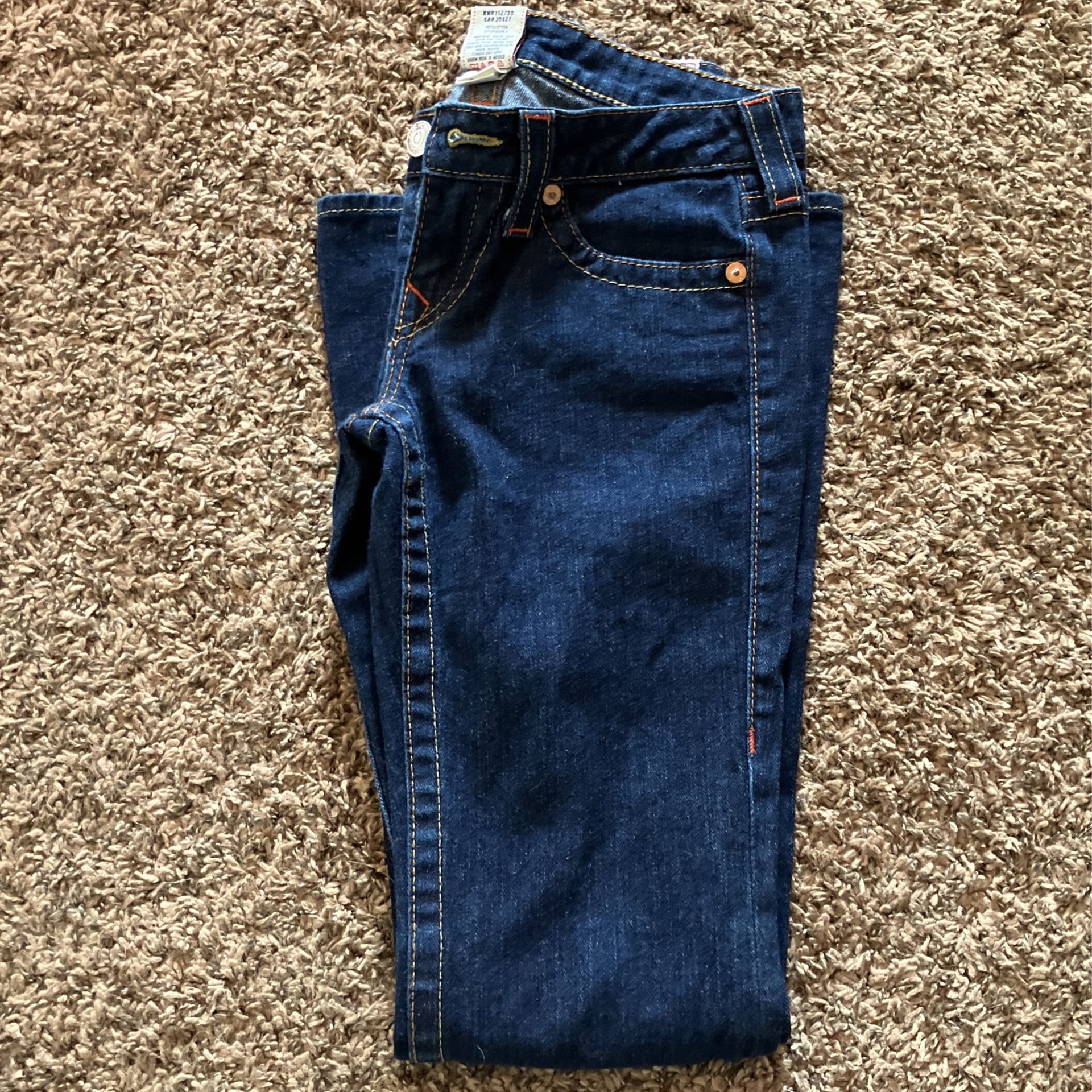 Women’s Size 27 (short) True Religion Dark Flared Jeans