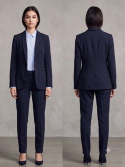 H&M Navy Blue Blazer Jacket