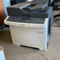Lexmark CX410de Printer Fax Scan Copy Machine