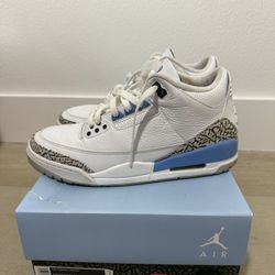 Air Jordan 3 Retro UNC 2020 Sz 9