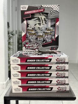 Pokémon TCG WHITE FLARE BINDER COLLECTION 