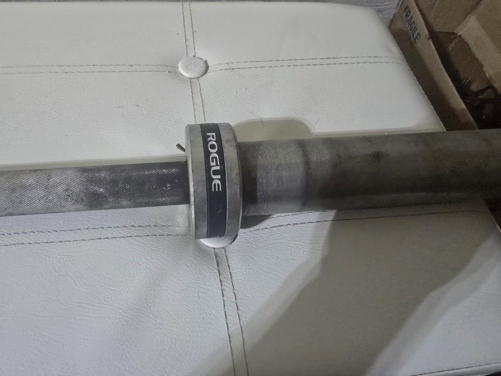 Rouge Olympic Bar/curl Bar With Weights