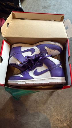 Nike Dunk Hi Varsity Purple Men’s 10.5/womens 12