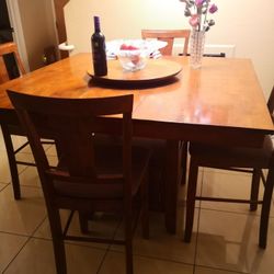 Nice Solid Wood Dining Table