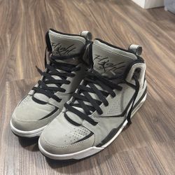 Nike Jordan Flight - Grey and Black, Men’s 9