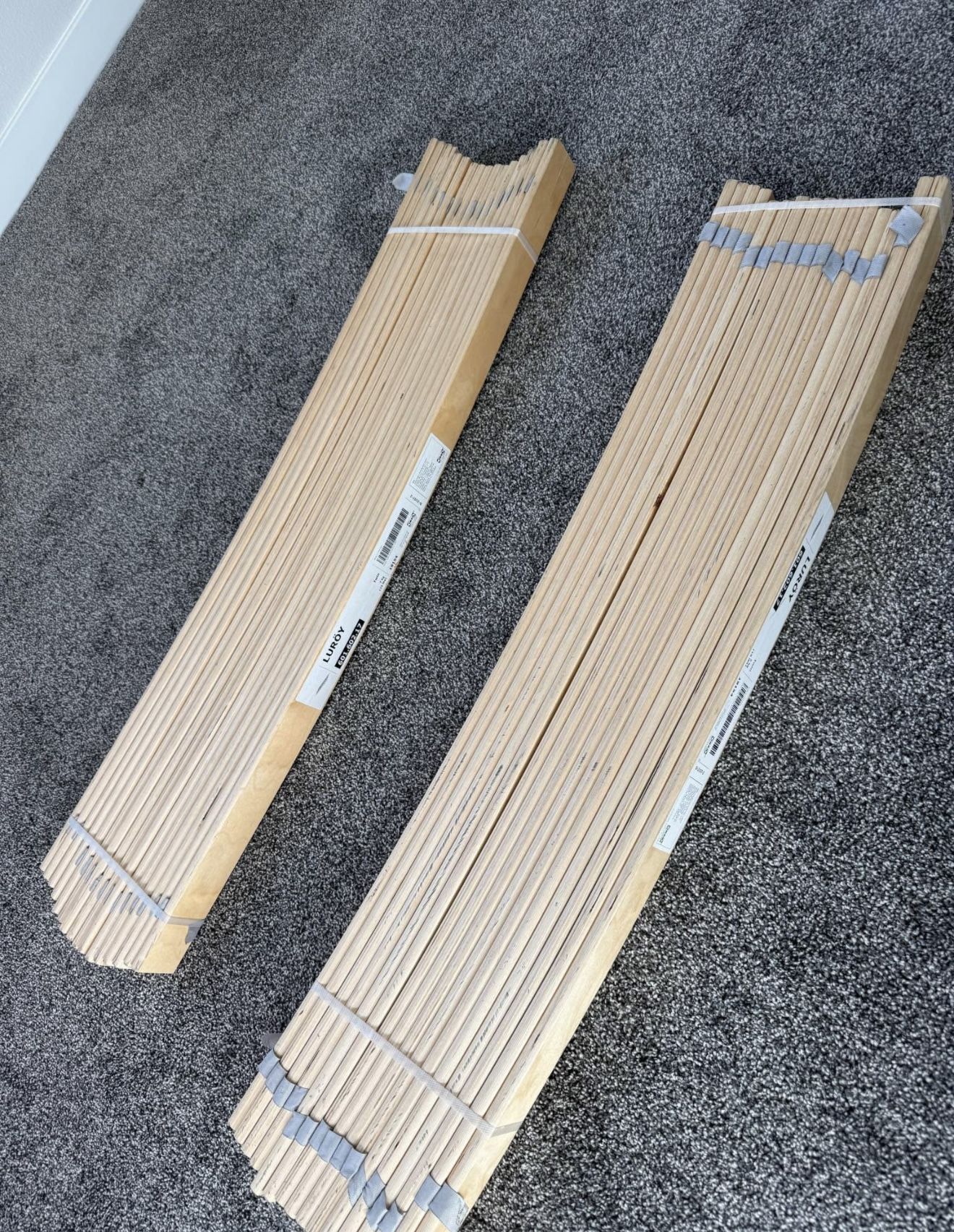 IKEA LURÖY slatted bed base twin size