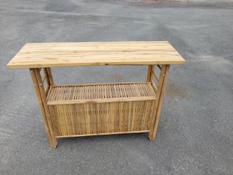 Bamboo Fancy Console Table