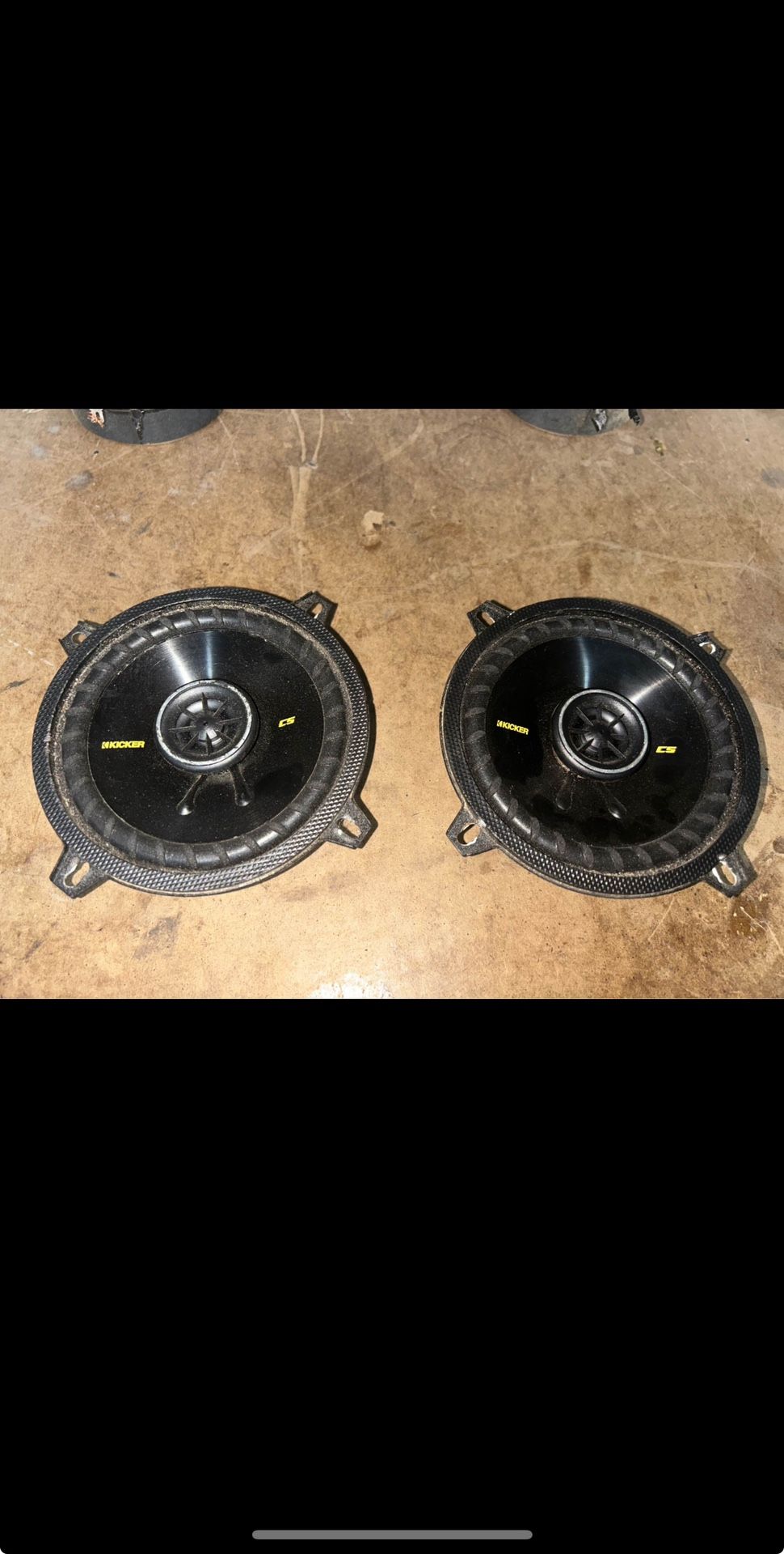 Kicker 5.25" 2 way speakers