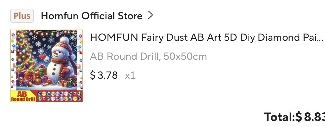 Snowman Diamond Painting 