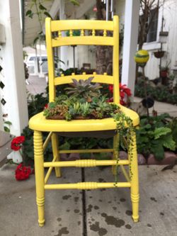 Vantage chair planter