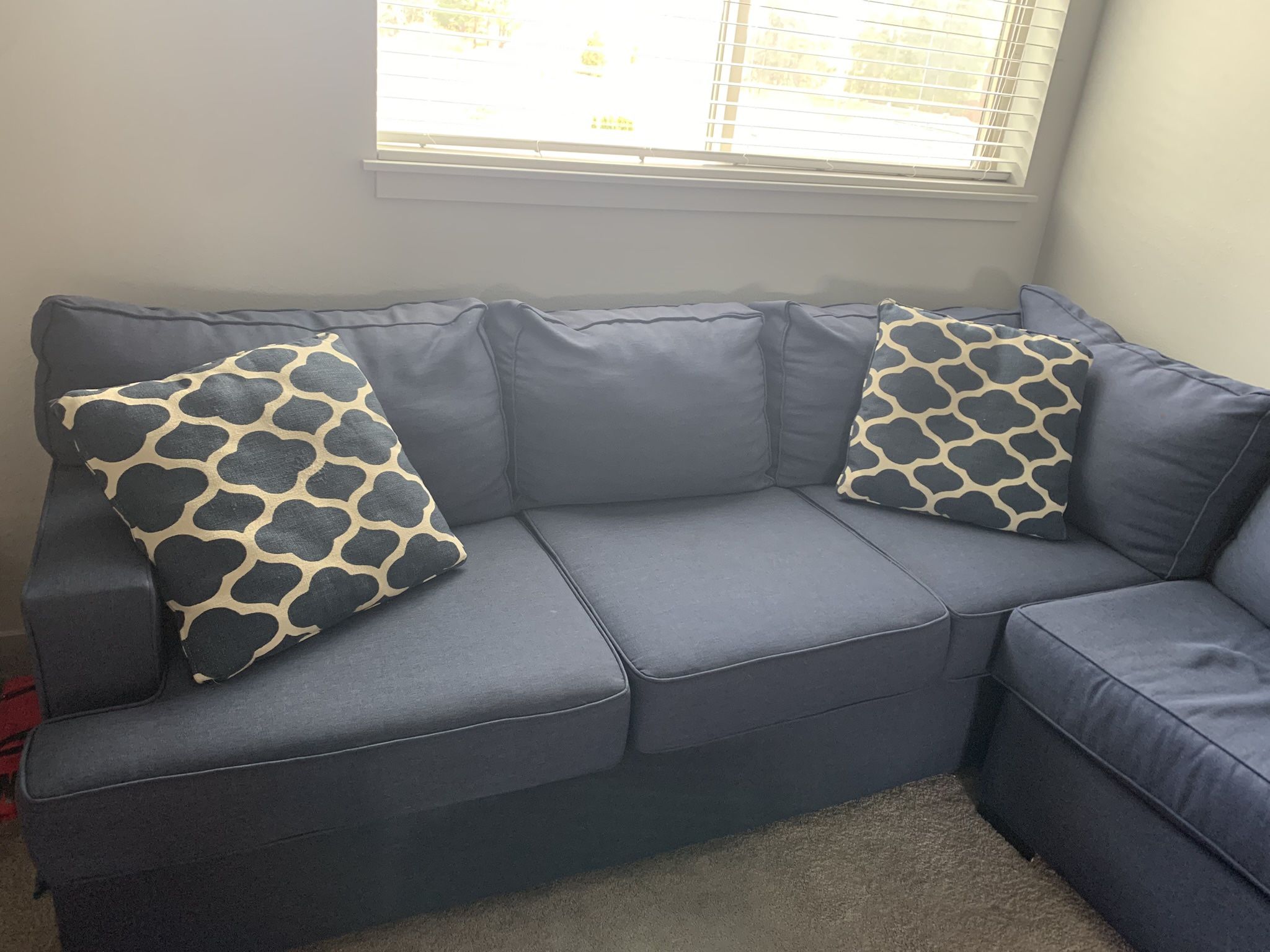 Upholstery Sectional Sofa Full Bed And Chaise