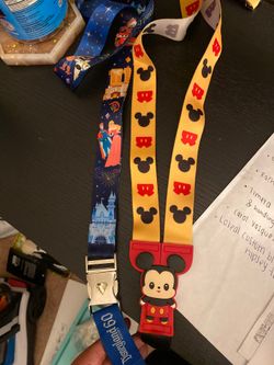 Disneyland lanyard