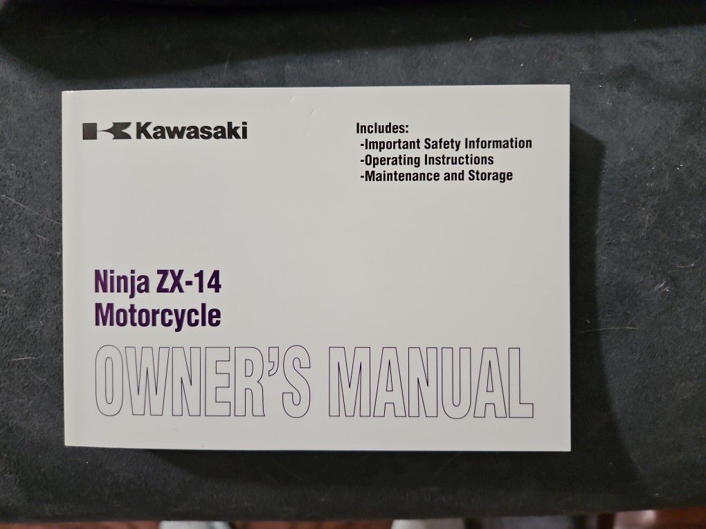 Kawasaki Ninja ZX-14 Owners Manual 