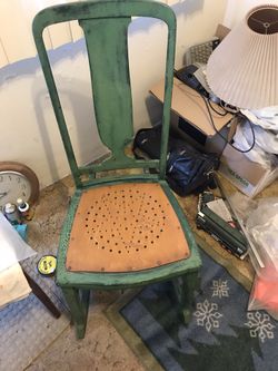 Old Wood Rocking Chair Great Condition