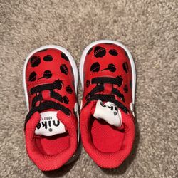 Baby lady bug nikes