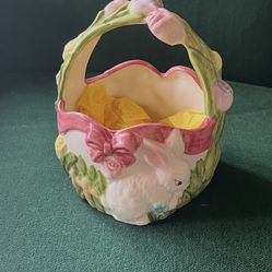 Easter Basket Ceramic