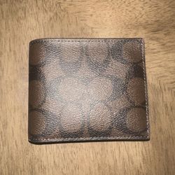 Brand New Authentic Coach Men’s Wallet
