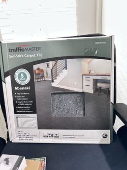 Self stick carpet squares