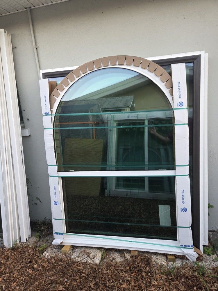 Brand New 52W x 70.5H PGT Impact Single Hung Window