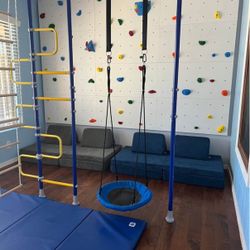 Rock Wall Climbing Panels And Holds 