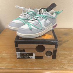 Nike X Off White Dunks Low The Lot “lot 4” Size 8