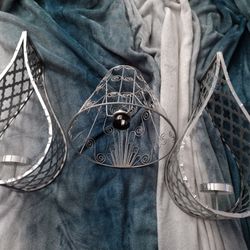 3 PC Teardrop Candle Holder Lamp Shade