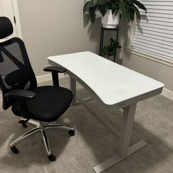 Office Desk With Office Chair