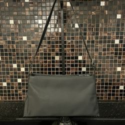 Coach Nylon Leather Shoulder Purse