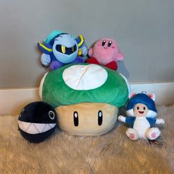 Nintendo/Mario Plushies