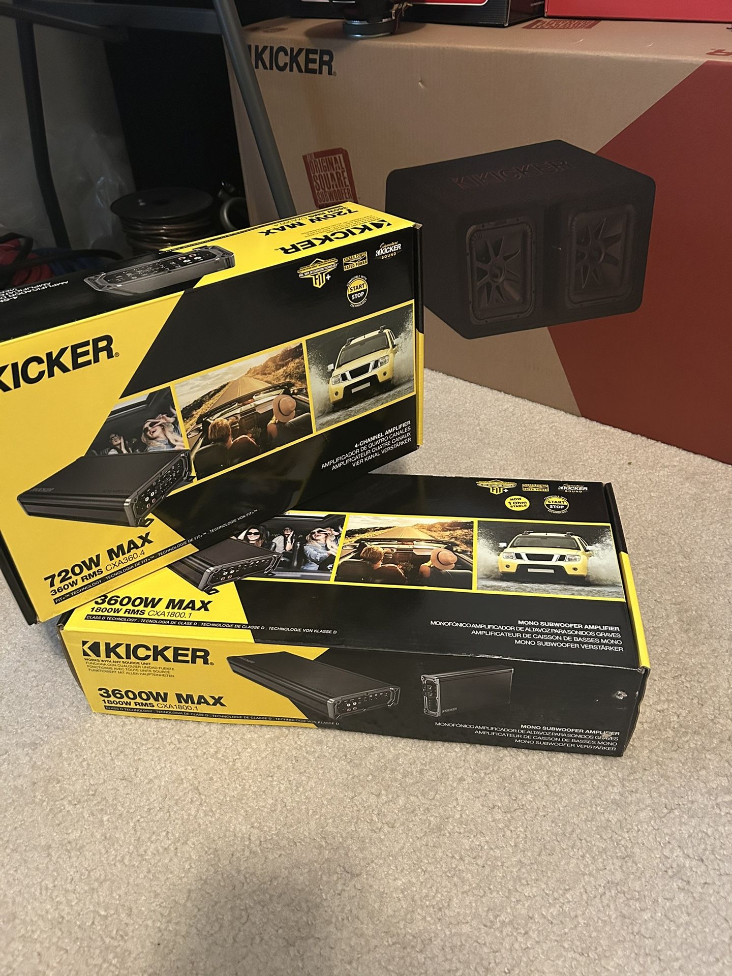 Kicker Amplifier