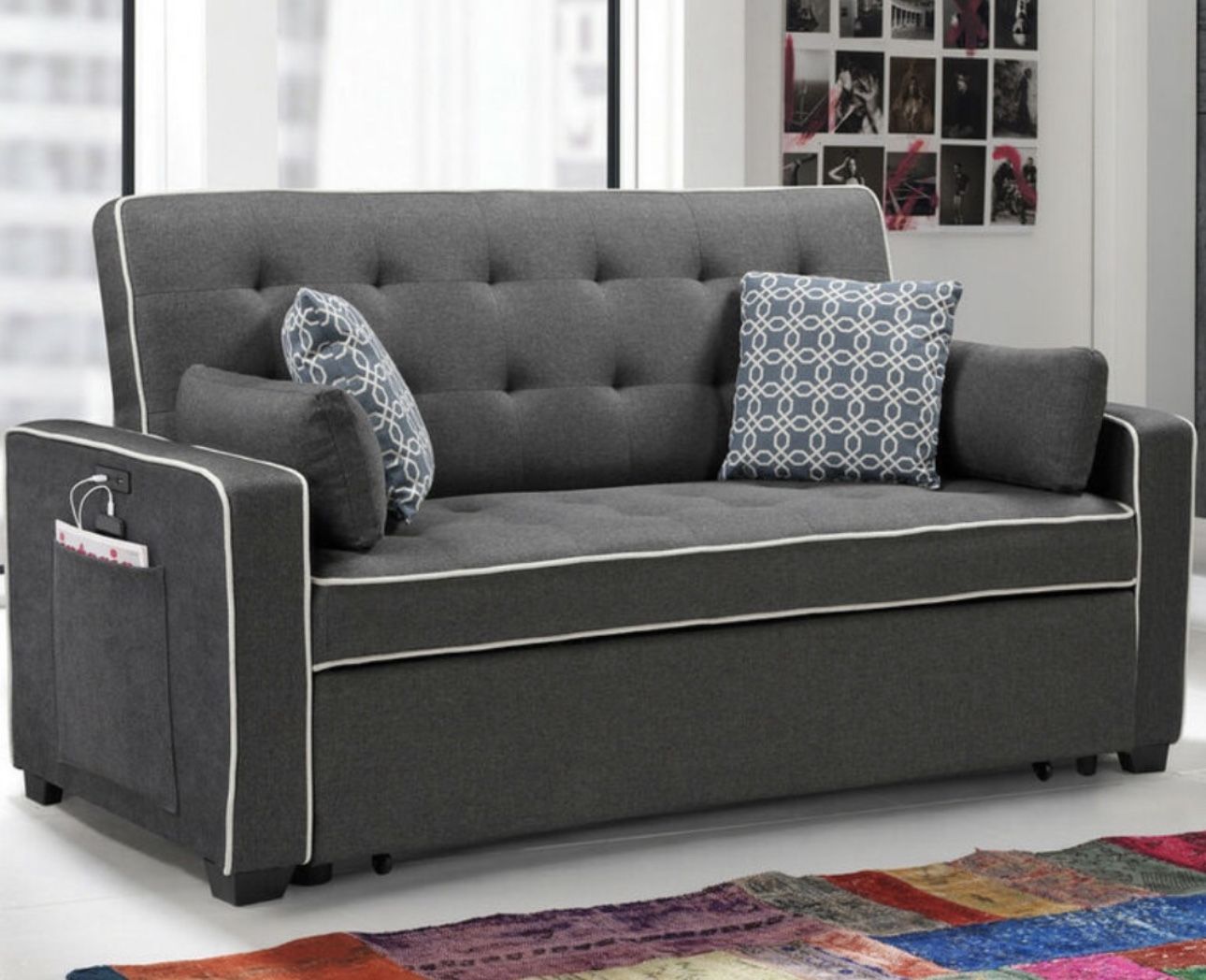 New Sleeper Sofa With Free Delivery 