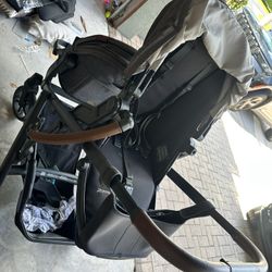 Uppababy Stroller-double Toddler Seats And Conversion 