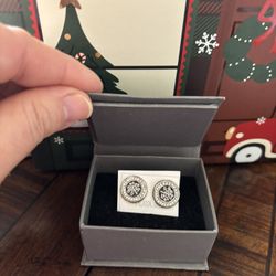 Sterling Silver Earrings New For Christmas Gift Present 