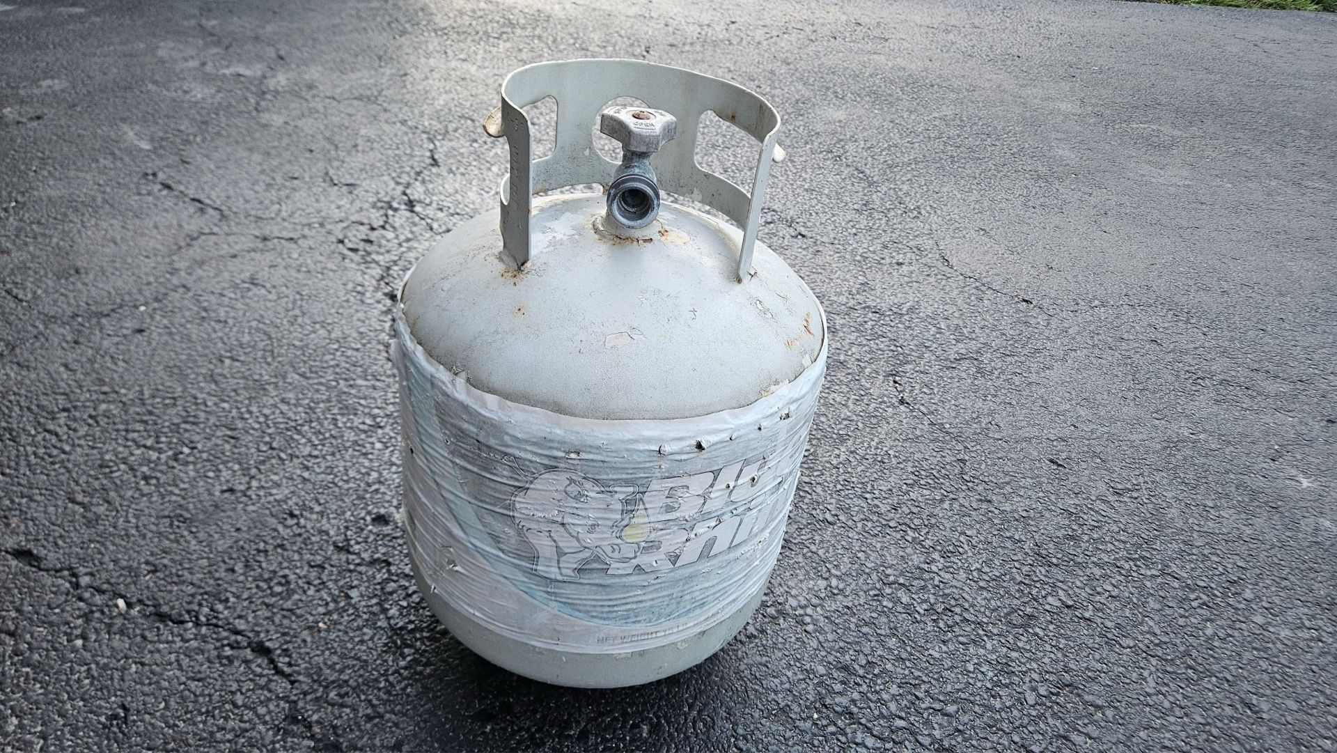 Empty Propane Tank
