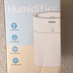 Brand new Waitor Humidifiers Top Fill Ultrasonic for bedroom Baby Room 3L Quiet Essential Oil Humidifier with Adjustable Mist Output Auto Shut Off