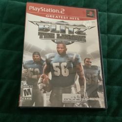 Playstation 2 Game -- Blitz The League