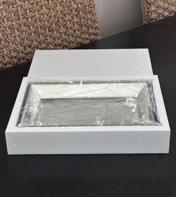 Mirrored Vanity Tray Rectangle Perfume Tray
