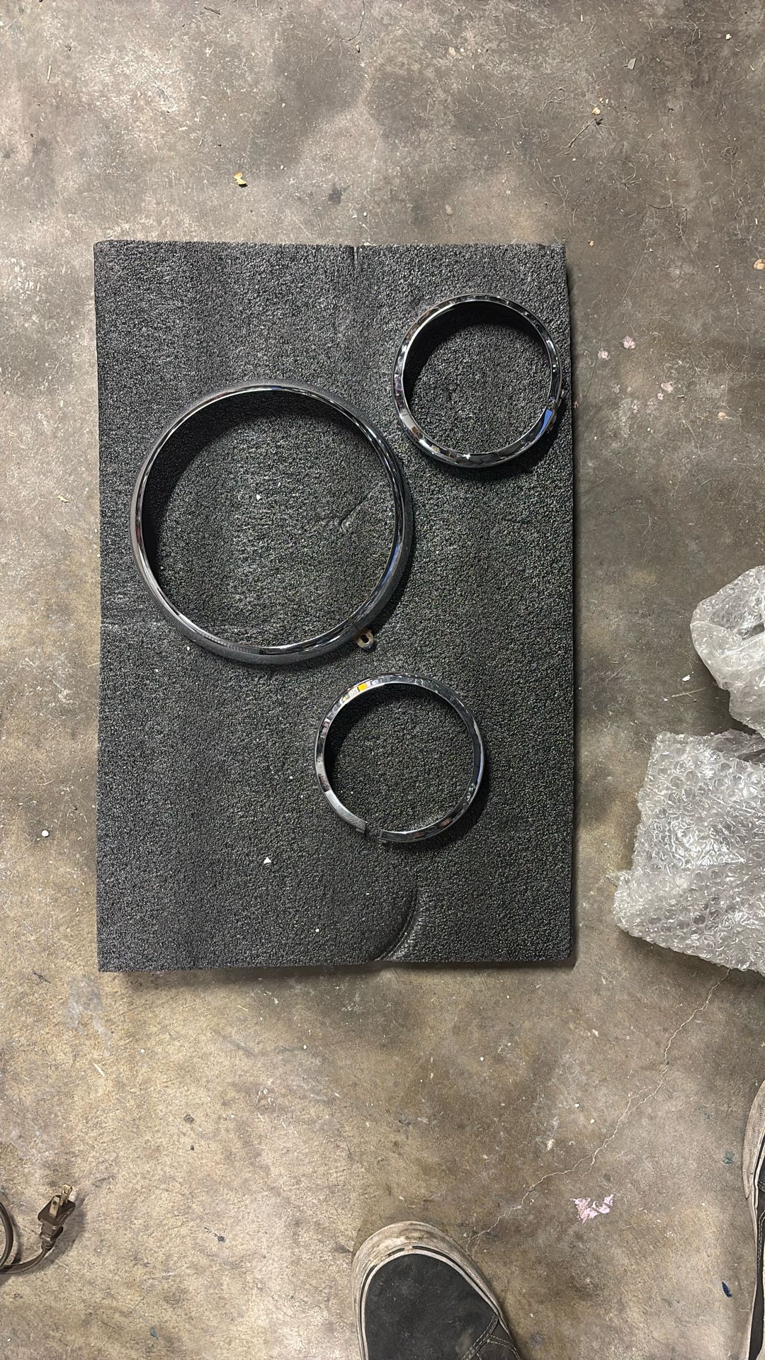 Harley Davidson Softail Headlight Trim Rings 