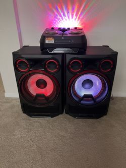LG 5000W LOUDR Hi-Fi Entertainment System with Karaoke Creator (CK99)
