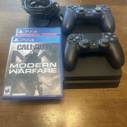 PS4 With 2 Remotes OBO 