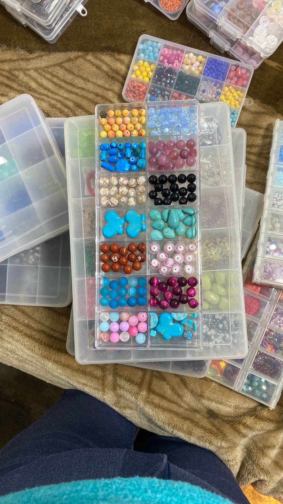 All Glass And Stone Beads