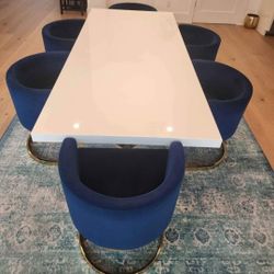 Dining set (table and 6 chairs)