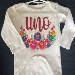 Uno one Year Old Outfit