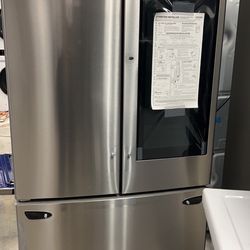 LG 36” French door with instaview door in door unused