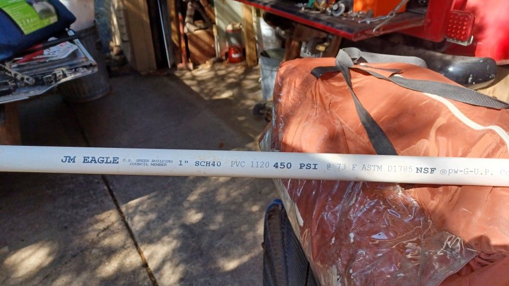 1" PVC SCH40 PIPIES AND FITTINGS for Sale in Dallas, TX OfferUp