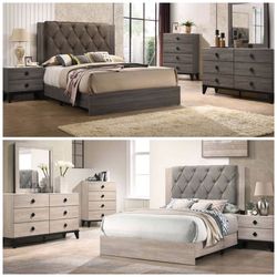 4pcs Queen Bedroom Set 