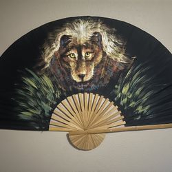 Large Hanging Fan Decor