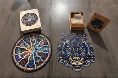 🔥🔥WOODEN PUZZLES 🔥🔥 PLEASE READ NOTES !!