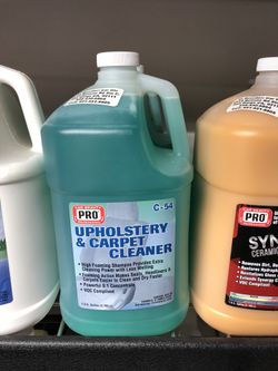 Pro c-54 upholstery shampoo